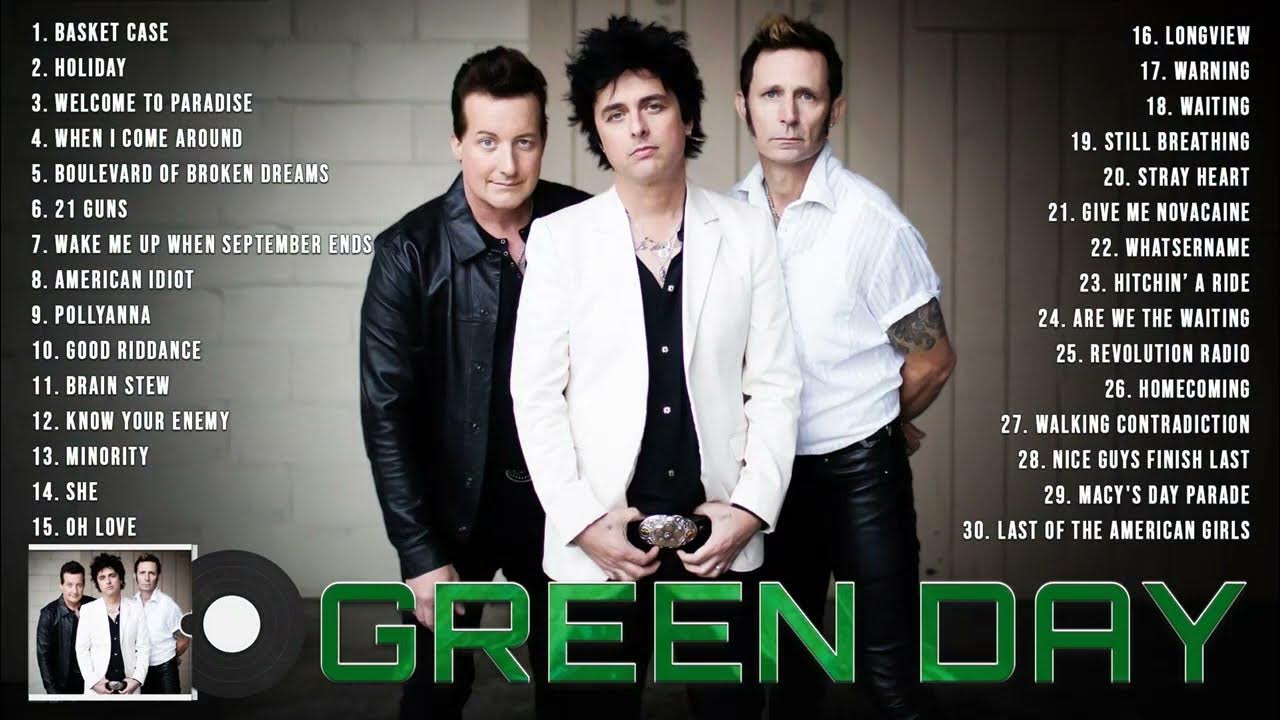 GreenDay Greatest Hits Full Album ~ The Best Of GreenDay ~ GreenDay Best  Songs Collection 