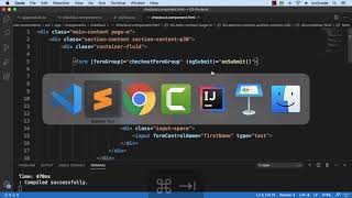 006 Angular Project   Checkout Form Layout   Add Event Handling for Submit 186