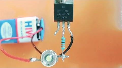 how to make touch on/of switch#how to make touch switch #using#irf z44n mosfet #crazytechniques