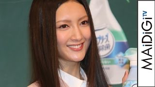 菜々緒、初対面は｢笑顔を大事に｣　松岡修造も登場　消臭剤「ファブリーズ」イベント1　#Nanao　#event