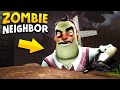 The Neighbor is A ZOMBIE!!! | Hello Neighbor Gameplay (Mods)