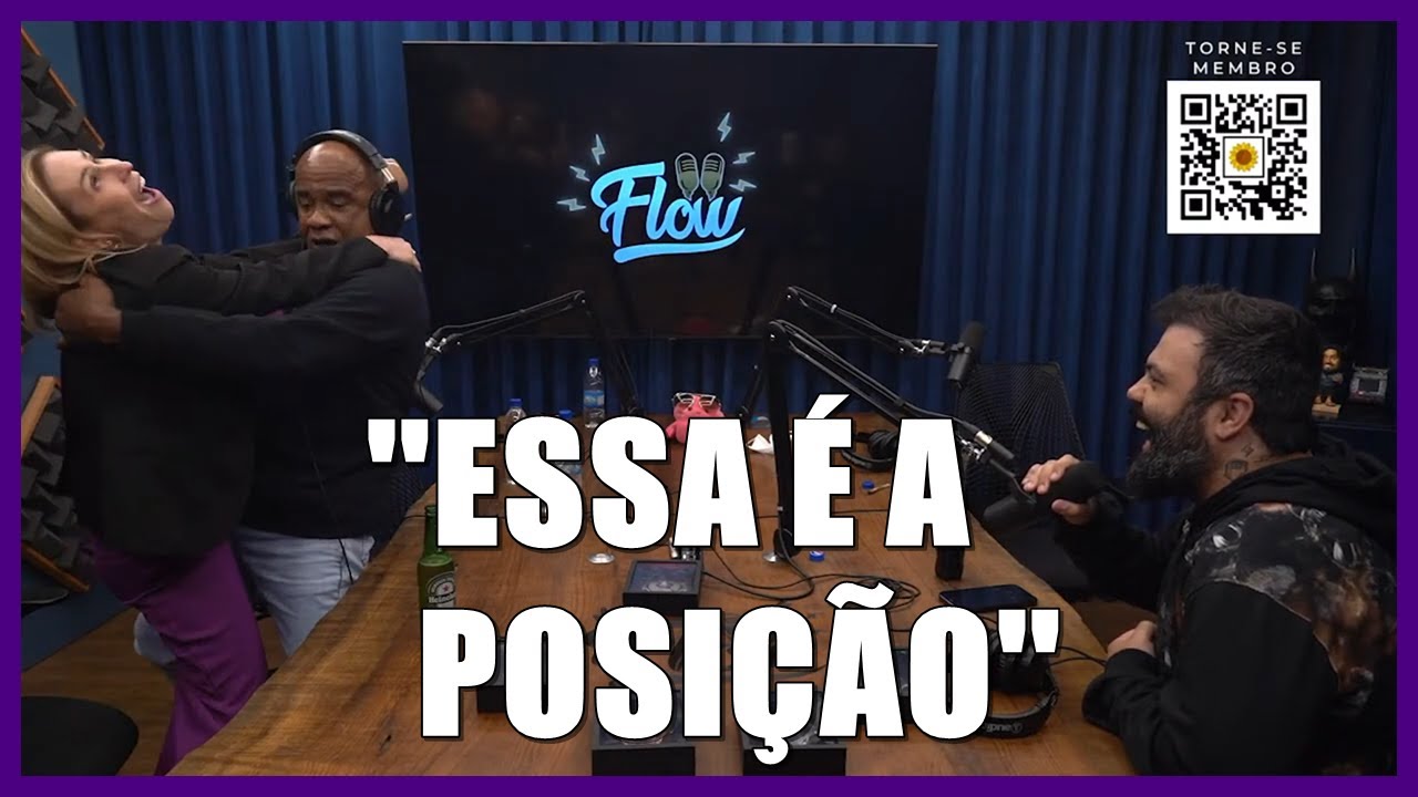 KID BENGALA E EMME WHITE SIMULAM SEXO AO VIVO - (flow pdcast) - YouTube