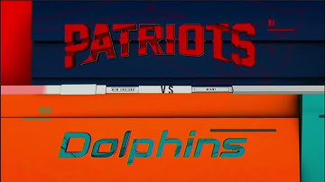 NFL on CBS intro 2019 NE@MIA