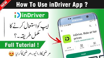 How To Use Indriver App | Indriver App Kaise Use Kare