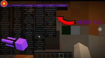 Metor client 1.21 | Metor client 1.21 tối ưu| Huy_RRT