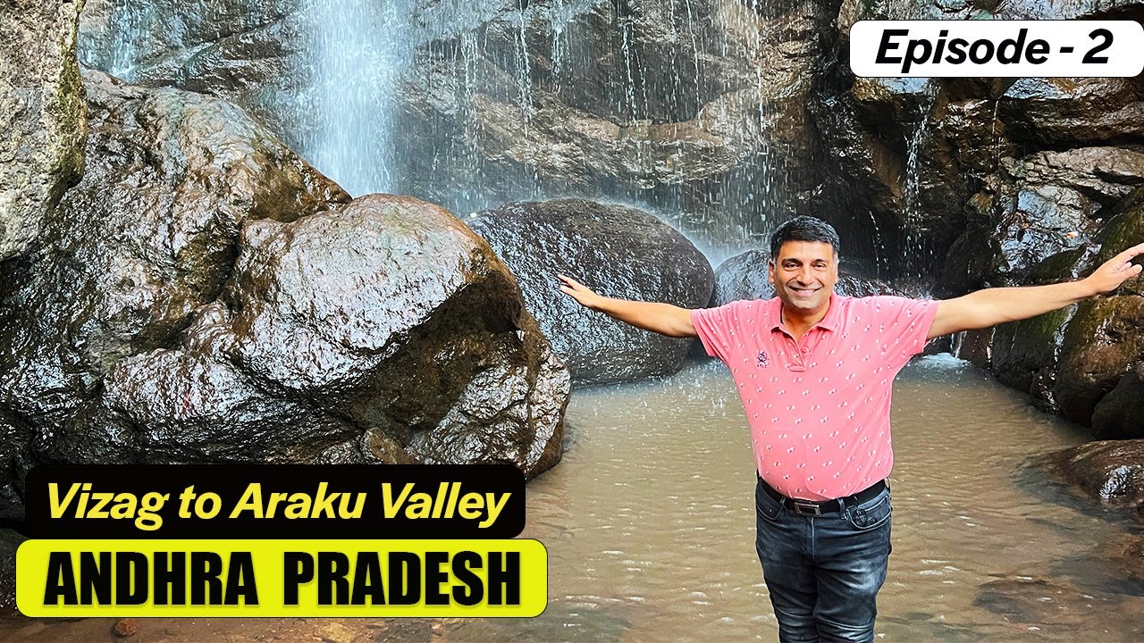 Ep 2 Visakhapatnam Vizag to Araku Valley  Borra  Limestone caves Katiki falls Andhra Pradesh