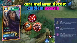 SETINGAN EMBLEM TERBARU ALDOUS BUILD ALDOUS TERBARU 2024 -mobilelegends