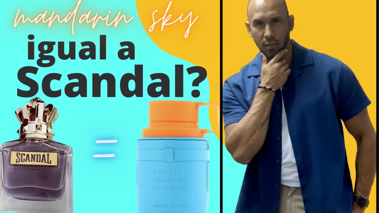 Scandal Pour Homme Jean Paul Gaultier dupe perfecto Mandarín sky deArmaf YouTube