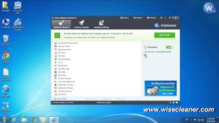 Wise Registry Cleaner Tutorial -- How to Use Scheduler screenshot 1