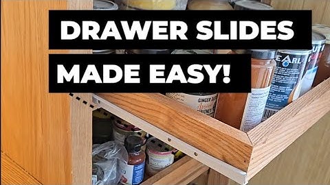 How to Install European Drawer Slides – Step by Step Guide!