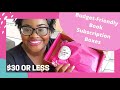 I Review 8 Book Subscription Boxes | $30 or less| Honest Review