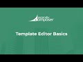 Template editor basics in composer online