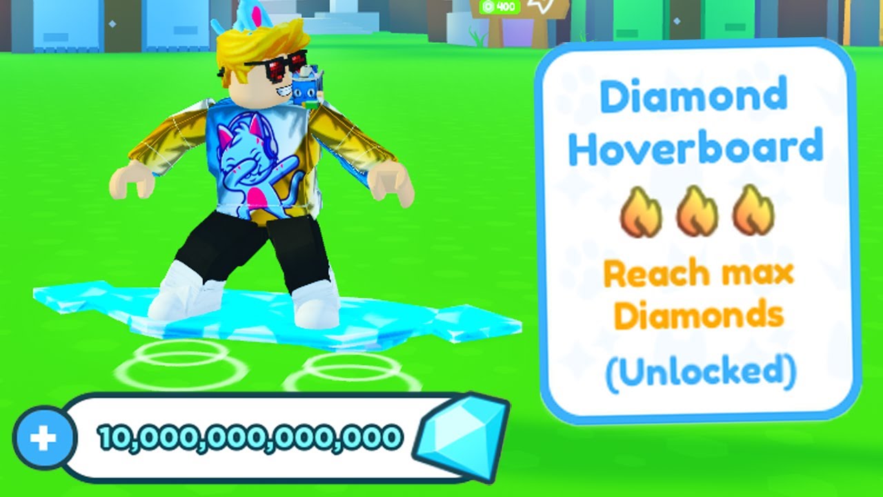 How to get the Diamond Hoverboard in Pet Simulator X - Roblox - Pro Game  Guides