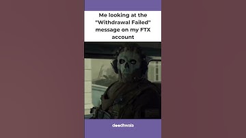 Me looking at the "Withdrawal Failed" message on my FTX account | FTX Withdrawal Failed