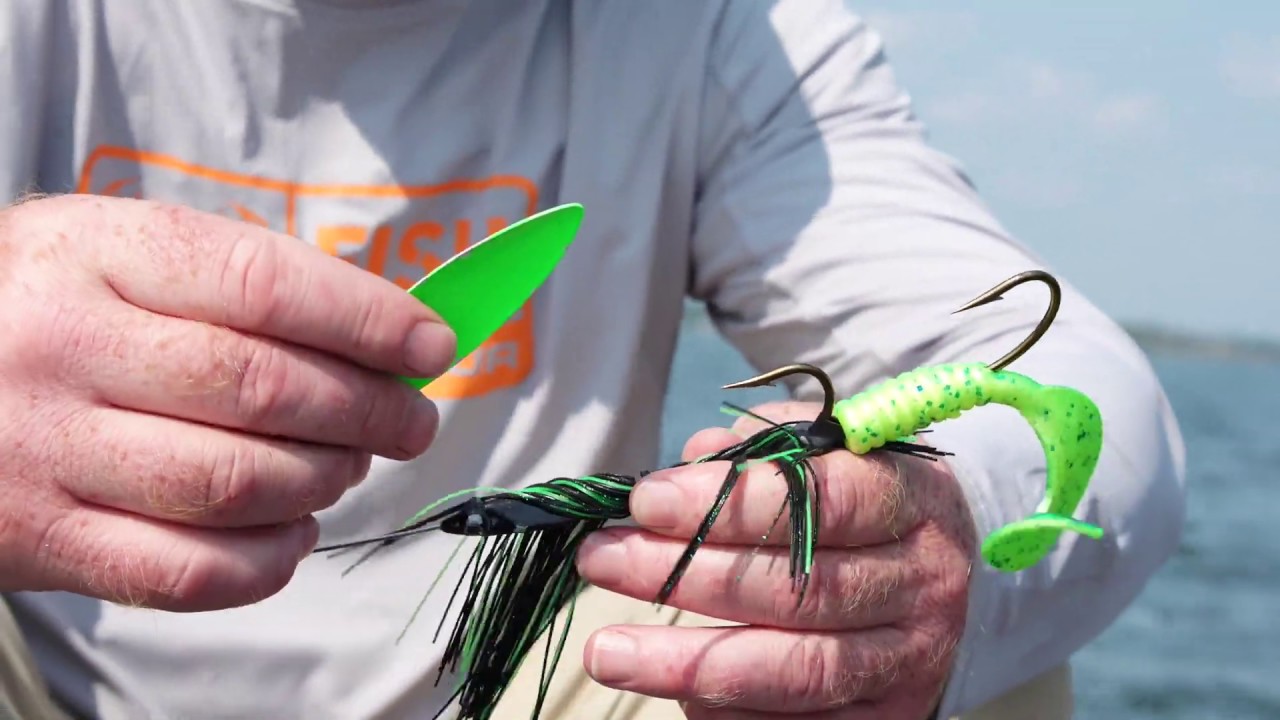 The Bigooth Tackle Straight-Wire Spinnerbait 