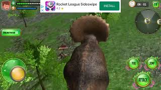 Wolf Vs Dinosaur | Dinosaur Game | Dino Game | Simulator | #dinosaur screenshot 3