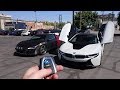 Swapping out the Audi R8 for a BMW i8