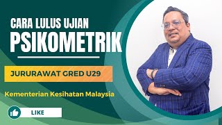 Contoh Soalan Ujian Psikometrik Jururawat Gred U29