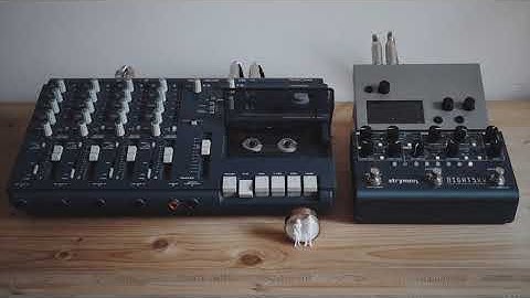 Tascam 414 MKII Tape Loop, Norns and Strymon Nightsky