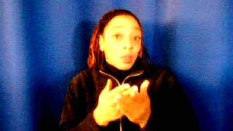 ASL Expressive exam 3.  Introduction to me!