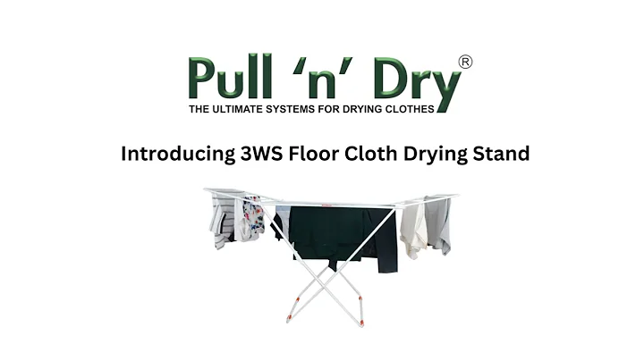 Introducing 3WS Floor Cloth Drying Stand