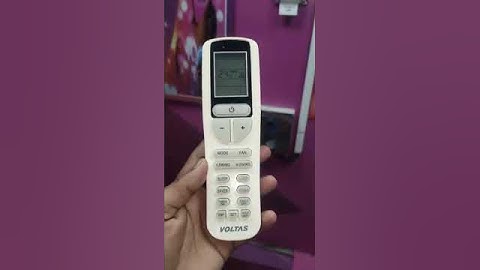 RD error voltas inverter split ac solve kaise kare remote se #video #youtubeshorts #viral