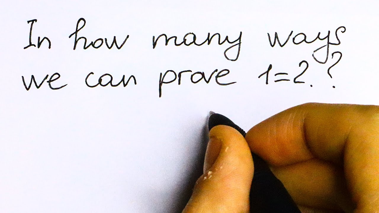 In How Many Ways We Can Prove 1 2 Higher Maths Approach YouTube In How Many Ways We Can Prove 1 2 Higher Maths Approach YouTube