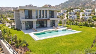 Bodrum Yalıkavak'ta Satılık Tam Müstakil Deniz Manzaralı Lüks Villa