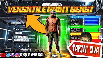 NBA 2K22 BEST BUILD VERSATILE PAINT BEAST