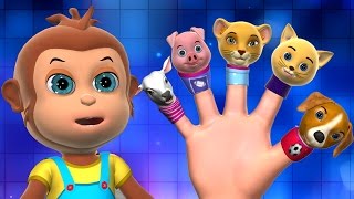 Daddy Finger | Finger Family Song | 3D Finger Family Nursery Rhymes & Songs For Children