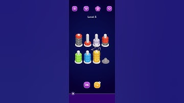 Nut Sort Level 5 Walkthrough | Nuts Sort Level 5