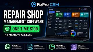FixPro CRM Full Tutorial | Repair Shop Management Software Setup & Demo 2026