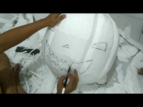 halloween-decorations---styrofoam-patung-labu