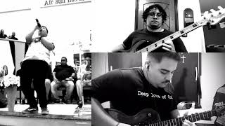 Video thumbnail of "Frase do Paulo Neto [Enche-me] + Pedro (Baixo) e Mica (Guitarra)"