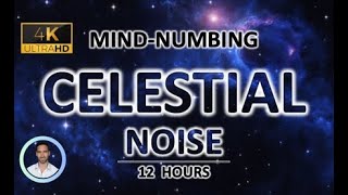 Mind-numbing Deep Space Noise | Brown White Noise Spaceship | 12 Hours | Sleep, Study and Relaxation