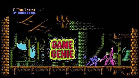 Batman - The Video Game Game Genie (Nintendo)
