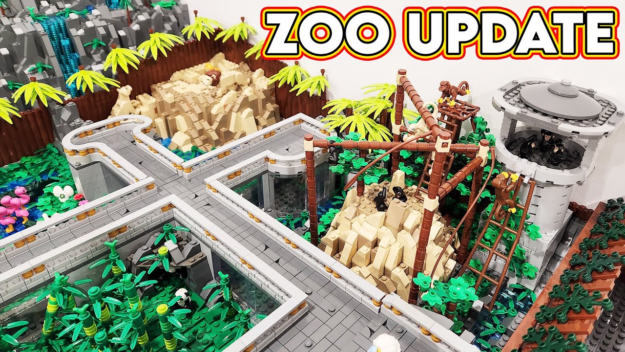 Dyrke motion Raffinere solidaritet MONKEYS! LEGO Zoo Update - YouTube