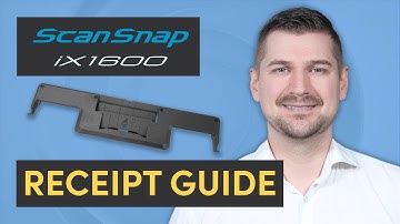 🖨 iX1600 Receipt Guide - Install and Explanation