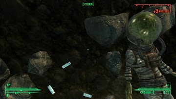 Fallout 3 alien space ship / crash site