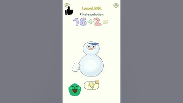 DOP 2 : Delete One Part | Gameplay Walkthrough | Level 212 Find a Solution