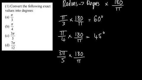 C2 - Radian Measures 1 - Brief Intro and Size of Angles in Radians