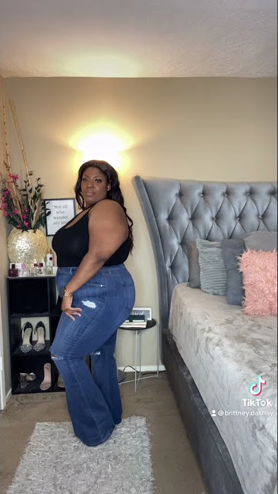 Fashion Nova Curve Jeans Try On Haul | Plus Size Collection Size 22 | Summer 2021