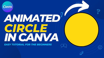 How To Create Circle Outline Animation In Canva | Canva Tutorial تعليم كانفا للمبتدئين