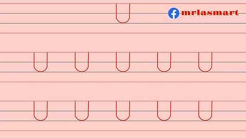 How to Write Capital U | Precise Formation | Merryland Academy Digital Classroom
