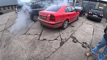 ШКОДА ДЫМИТ КАК ПАРОВОЗ; Ремонты автоэлектрика