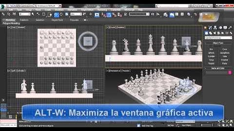 Curso de 3ds Max 2014, Video 2: Visualización y Navegación 3D. www.guiasinmediatas.com