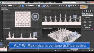 Curso de 3ds Max 2014, Video 2: Visualización y Navegación 3D. www.guiasinmediatas.com