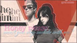 She &amp; Him - Stay Awhile - Lyrics (Classics)