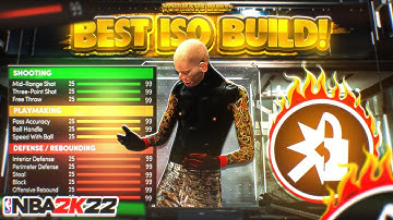 MY NEW REBIRTH "2-WAY PLAYMAKER" BUILD IS UNSTOPPABLE IN NBA 2K22! BEST ISO BUILD IN NBA 2K22!