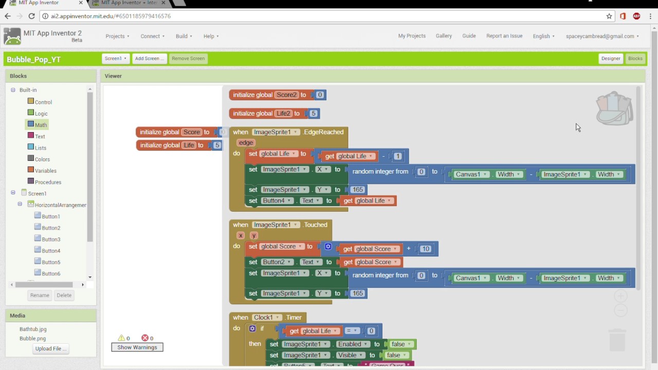 mit app inventor 2 games download